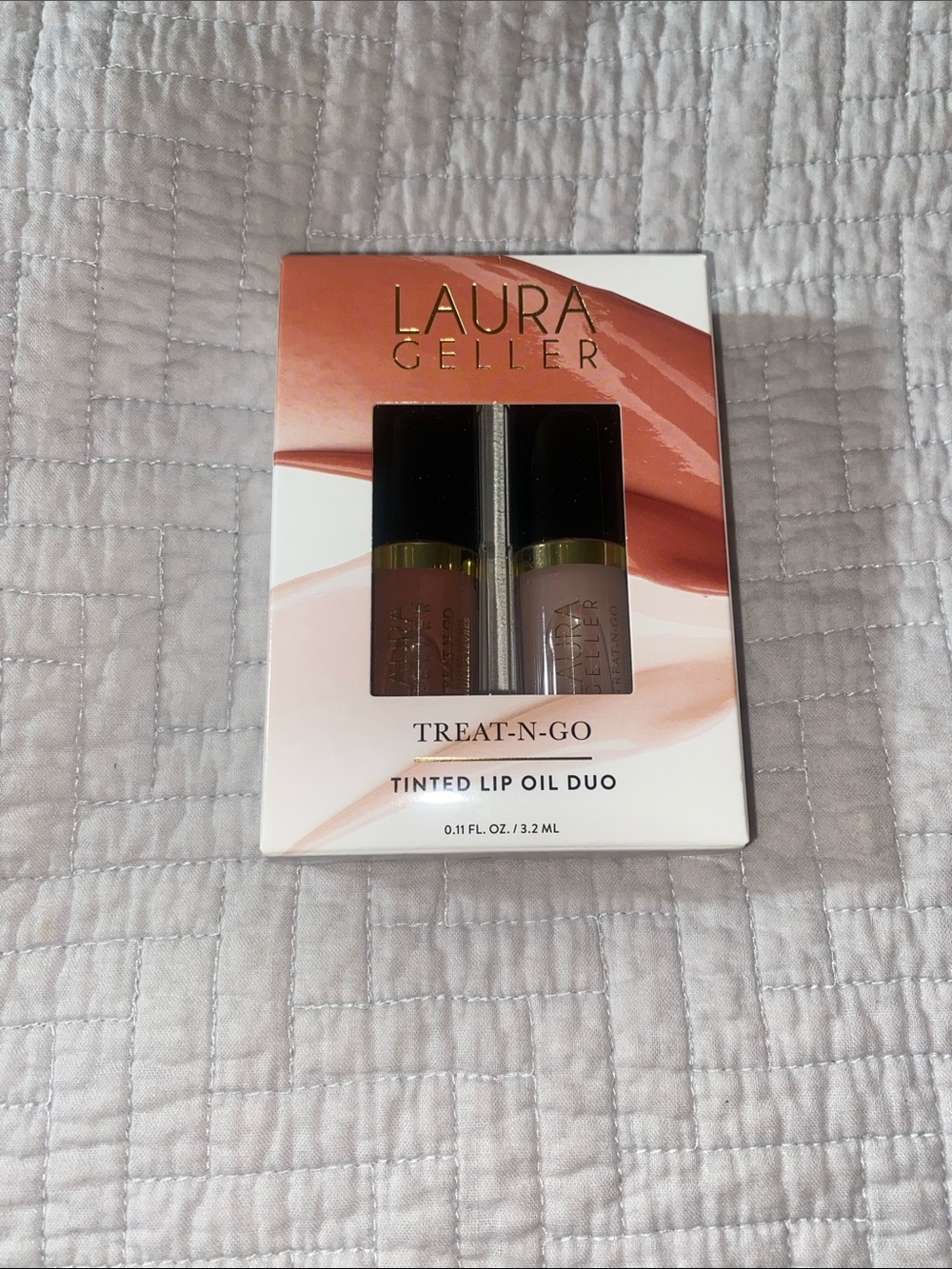 Laura Geller Treat-N-Go Tinted Lip Oil Duo High Steaks A Game